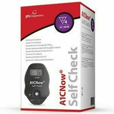 PTS Diagnostics 3070 A1CNow Self-Check Glucose Monitor with 4 Tests  2027-10-25 picture