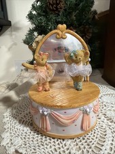 Cherished Teddies Friends Keep You in Your Toes Music box (118068) 2004 Avon Exc picture
