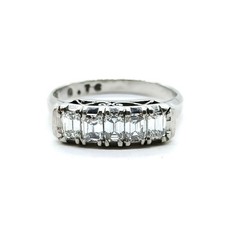 Jewelry Ring Natural Diamond 0.76ct Platinum 2343268 picture