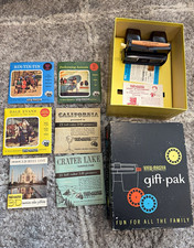 Vintage 1950s View-Master Gift Pak – Original Box, Bakelite Viewer, and Reels picture
