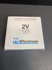 Whatman Qualitative Filter Paper 125mm Circles Cellulose Grade 2V 200 Filters picture