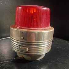 Vintage Revolving Safety Signal/beacon light 60s/70s. untested picture
