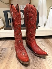 Lane Cossette Smoldering Ruby Boots picture