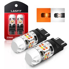 LASFIT LED Turn Signal Lights Switchback 3157 for Chevy Silverado 1500 1999-2013 picture