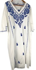Sevya Handmade Long Dress Embroidery One Size Boho Ceremony Festival picture
