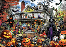 Halloween 1000 Piece Jigsaw Puzzle for Adults, 27.5