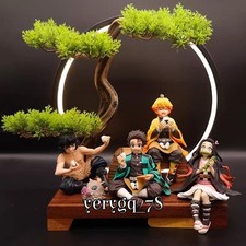 Demon Slaye Kanroji Mitsuri Nine Hashira LED Night Light Figure Model Toys Gifts picture