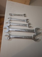 Vintage Snap-On Four-Way Angle Head Open End Wrench Set 5 Pc SAE 3/8