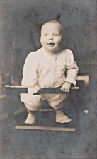 RPPC Christian Wilhelm Burkhardt Early 1900s Antique Photo Vtg Postcard CP387 picture