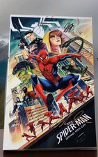 SPIDER-MAN BRAND NEW DAY CAST Autographed 11x17  Photo- with COA picture
