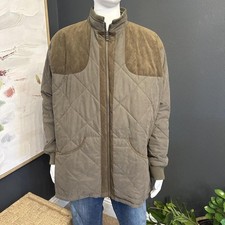 Barbour Men's Brown and Green Jacket picture