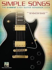 Simple Songs - The Easiest Easy Guitar Songbook Ever | 50 Popular Rock and Pop picture