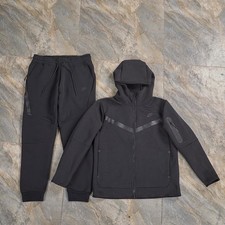 Nike Sportswear Tech Fleece Full-Zip Hoodie & Joggers Set Black Size M-2Xl picture