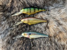 Lot of 3 Rapala Deep Runners Finland and Ireland picture