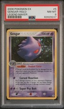 Pokemon 2006 EX Legend Maker Gengar #5 Holo PSA 8 picture
