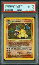 PSA 6 Charizard 4/102 Base Set Holo 1999 English Wizards of the Coast picture