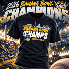 HOT NEW 2026 Banana Bowl Champions T-Shirt Texas Tailgaters Washington DC Fan picture