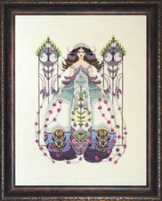 Mirabilia Cross Stitch Pattern - The Muse MD191 picture