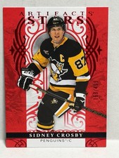 2026/27 UD Artifacts Sidney Crosby #118 Ruby Stars /499 Pittsburgh Penguins  picture