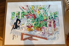 LeRoy Neiman California Cuisine Open Edition Serigraph on Paper picture