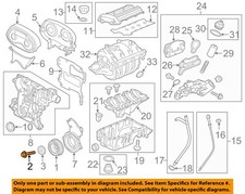 GM OEM Engine Parts-Crankshaft Crank Pulley Bolt 24447224 picture
