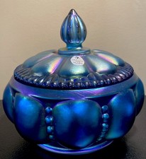 Fenton 2005 Favrene Iridescent Candy Dish Landmark Collection 100 Years N Fenton picture