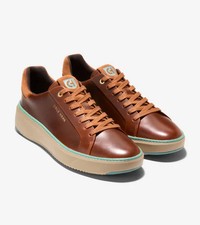 Cole Haan Men's GrandPro Topspin Sneakers, Acorn/Trellis,  C38047, Size 8M picture