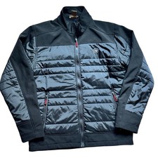 Ariat Jacket Coat Men's Elevation Insulated Full Zip Puffer Black Size Medium picture
