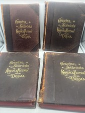 1892 Character Sketches of Romance Fiction & Drama Brewer 4 Vol Set Selmar Hess picture