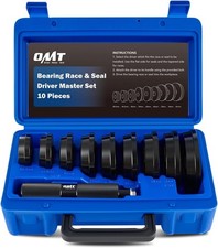 10pc Bearing Race and Seal Driver Set with Seal Driver and 9 Bearing Adapters, picture