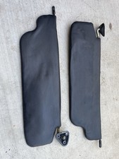OEM Datsun 240Z 260Z 280Z Sun Visors Pair Black Left Right Interior Trim S30 picture