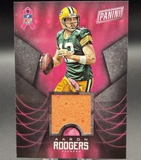 2015 Panini Black Friday Aaron Rodgers #13 PYLON PATCH Green Bay Packers picture