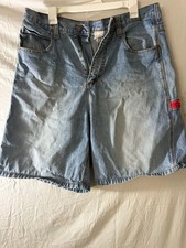 Premier Vintage 05 Heritage Aged Denim Baggy Jean Shorts picture