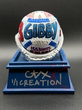 Kirk Gibson Hand Painted 1/1 Pop Art Career Baseball CARTER X Auto Dodgers picture