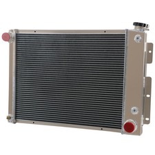 CC337 Aluminum Radiator For 1967-1969 Chevy Camaro Pontiac Firebird L6 picture