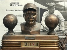 Babe Ruth Vintage Original Abbotwares Figural Clock Ruth’s Personal Collection picture