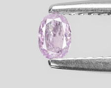 0.14ct Natural Purple Pink Diamond Oval Cut – SI1 Excellent Luster - EYE CLEAN picture