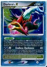 1x Darkrai LV.X - DP19 - Promotional Heavily Played Pokemon Diamond & Pearl - Bl picture