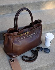 Caffè Milano- Elegant Genuine Leather Bag 🇮🇹 picture