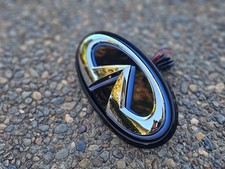 FOR 2018-2024 INFINITI Q50 WHITE LED Chrome Emblem. picture