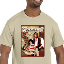 Voyagers T-Shirt NEW *Pick your color & size* 80's TV show picture