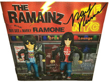 signed by Marky Ramone CD The Ramainz Live in NYC 21 hits dee dee ramone ramones picture