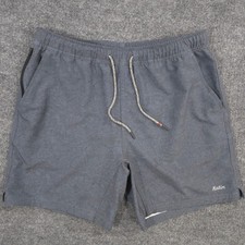 Katin Fusion Shorts Mens M Gray Gravel AOP Hybrid Performance Gym Train Swim picture