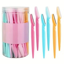 5/10/30/40PCS Eyebrow Razors Face Hair Trimmer Shavers with Covers picture