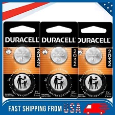 Duracell 2032 CR2032 DL2032 CR Lithium Button Cell Battery 6 Pack Exp. Jan 2034 picture