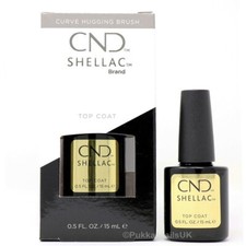 CND Shellac UV/LED Gel Polish Original Top Coat 0.5oz / 15ml picture