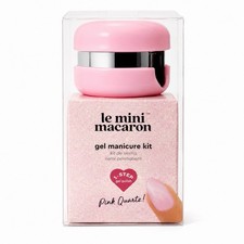Le Mini Macaron Mini Gel Manicure Kit Nail Art Polish Set Pink QuartzNew in Box  picture