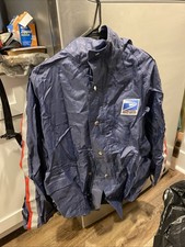 Vintage 90s USPS Letter Carrier Hooded Rain Jacket Size Large EXCELLENT picture