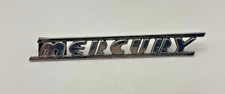 VTG 1941 Ford Motor Company Chrome Car Emblem Script Side Trim Genuine OEM Auto? picture
