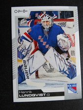 2020-21 Upper Deck O-Pee-Chee #62 Henrik Lundqvist New York Rangers Hockey Card picture